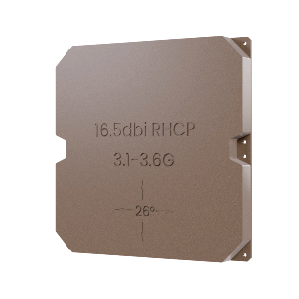 Патч-антена відеозв’язку FT 3.1–3.6GHz 16.5dBi RHCP - # 1