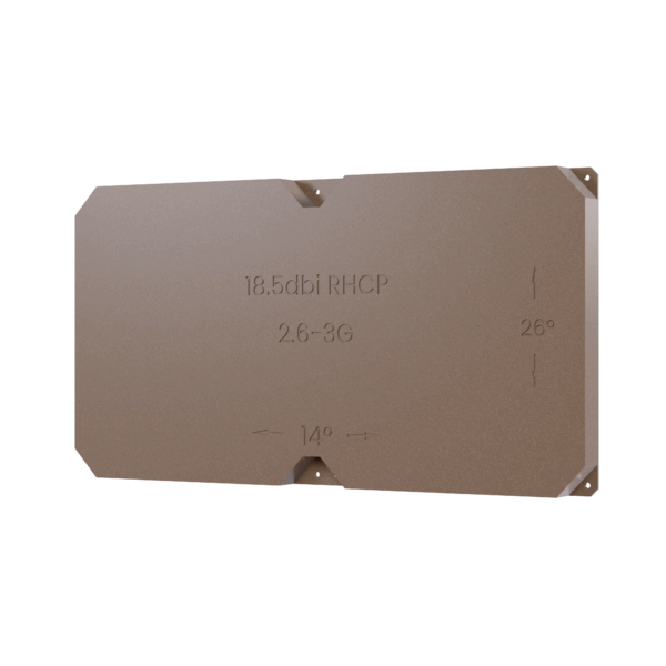 Патч-антена відеозв’язку FT 2.7–2.9GHz 18.5dBi RHCP - # 1
