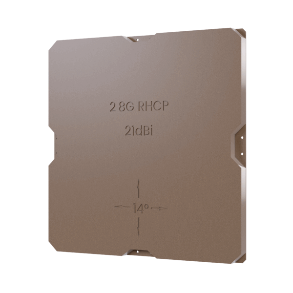Патч-антена відеозв’язку FT 2.7–2.9GHz 21dBi RHCP - # 1